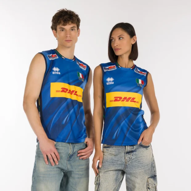 NAZ. ITALIA VOLLEY 1^MG GARA UNISEX SHOP AD
25/28 AZZURRO BLU