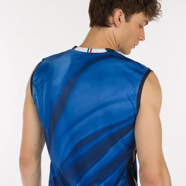 NAZ. ITALIA VOLLEY 1^MG GARA UNISEX SHOP AD
25/28 AZZURRO BLU - immagine 2