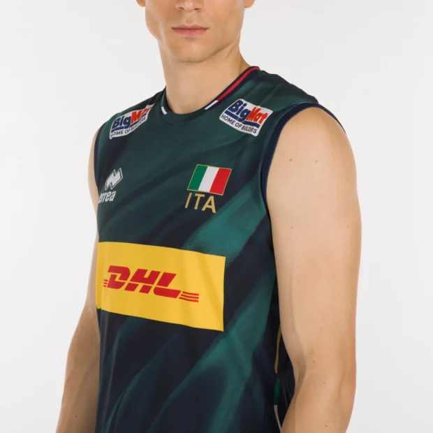 NAZ. ITALIA VOLLEY 3^MG GARA UNISEX SHOP AD
25/28 PETROLIO BLU - immagine 3
